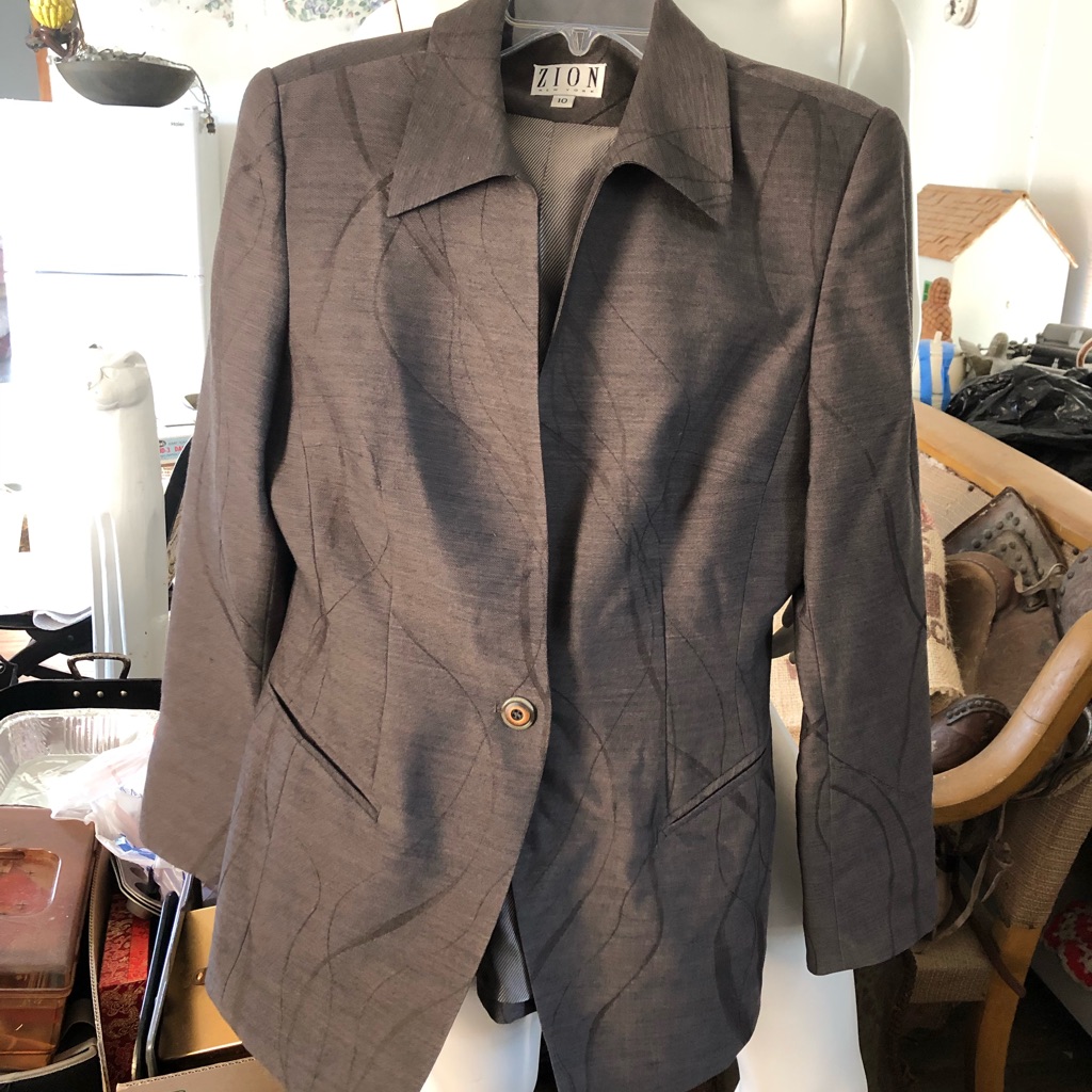 Jacket With Beautiful Pattern.